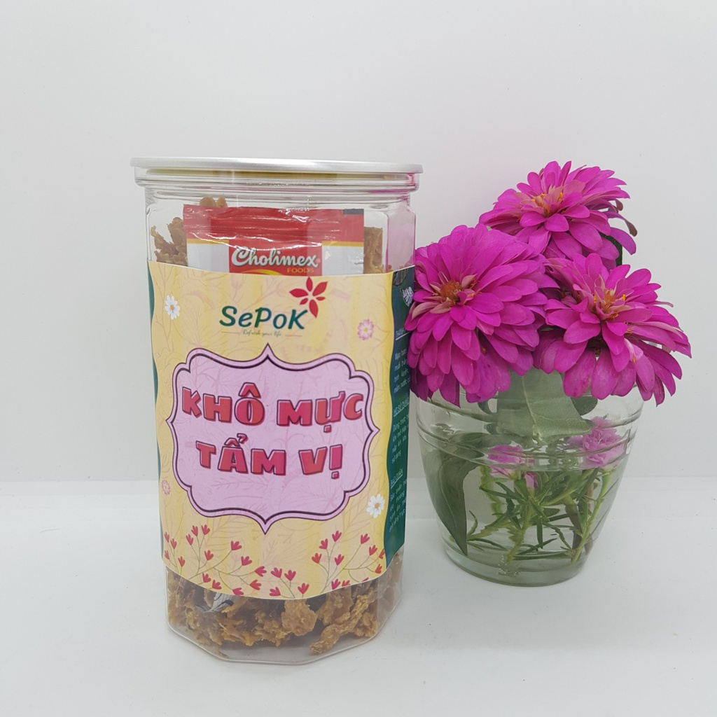 Khô Mực Xé Tẩm Vị - 250g - SePok