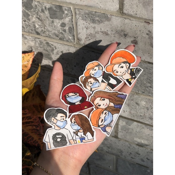 Sticker Chibi vẽ theo yêu cầu { ORDER }