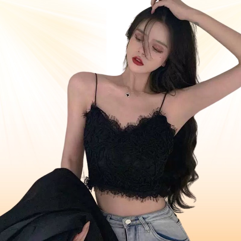 Áo Bra Ren, Áo Lót Nữ Bralette Họa Tiết Hoa Gợi Cảm Tôn Vòng Một Quyến Rũ SunBra 20021