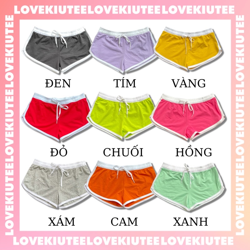 Quần Booty Short ngắn ôm mông LOVEKIUTEE