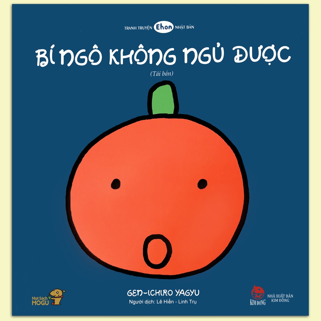 Sách - Tranh Truyện Ehon Nhật Bản - Chuyện Đi Ngủ Của Bí Ngô - Bí Ngô Không Ngủ Được