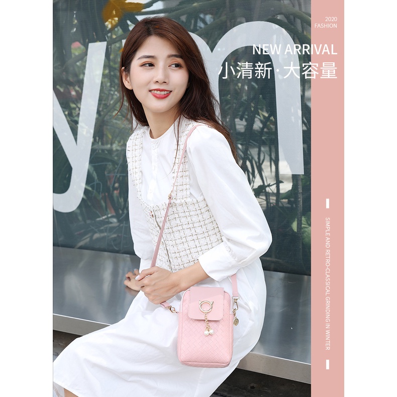 Túi đeo chéo đựng điện thoại ENVIROSAX thiết kế nhỏ nhắn thời trang cao cấp cho nữ