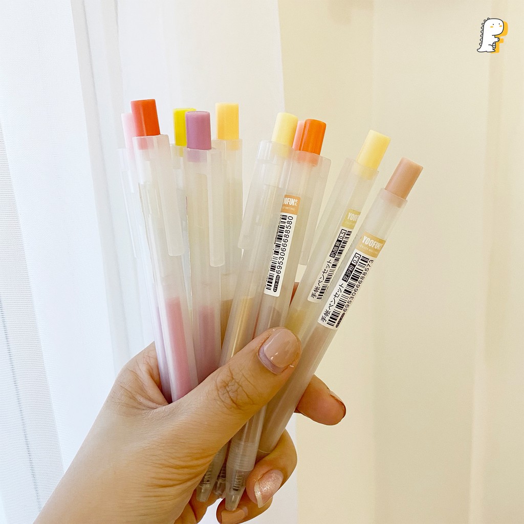 Bút gel màu Yoofun bảng màu Pastel