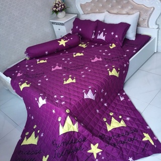Bộ ga gối chất poly