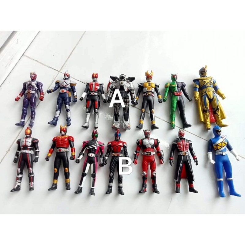 Mô hình Sofubi kamen rider Henshin 7-10-15-18cm