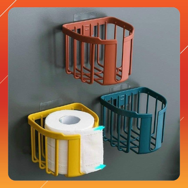 Giỏ treo cuộn giấy vệ sinh dán nhà tắm
