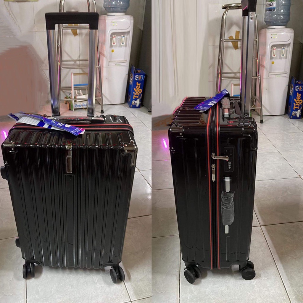 Vali Kéo Vali Du Lịch Nhựa Siêu Bóng Siêu Đẹp Chống Va Đập Bể Vỡ