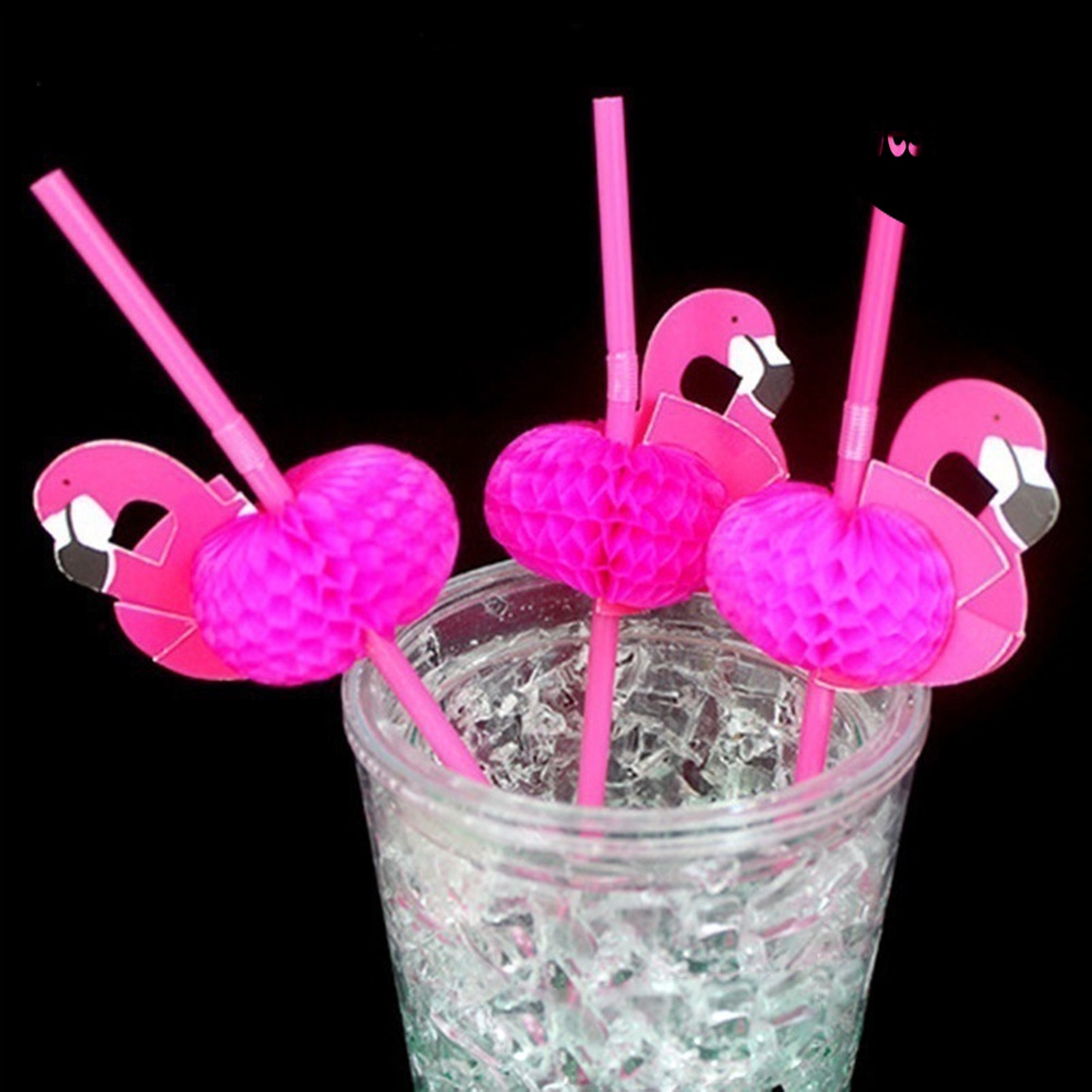 [Hot]☀ Bộ 50 Ống Hút Uống Cocktail Có Thể Uốn Cong
