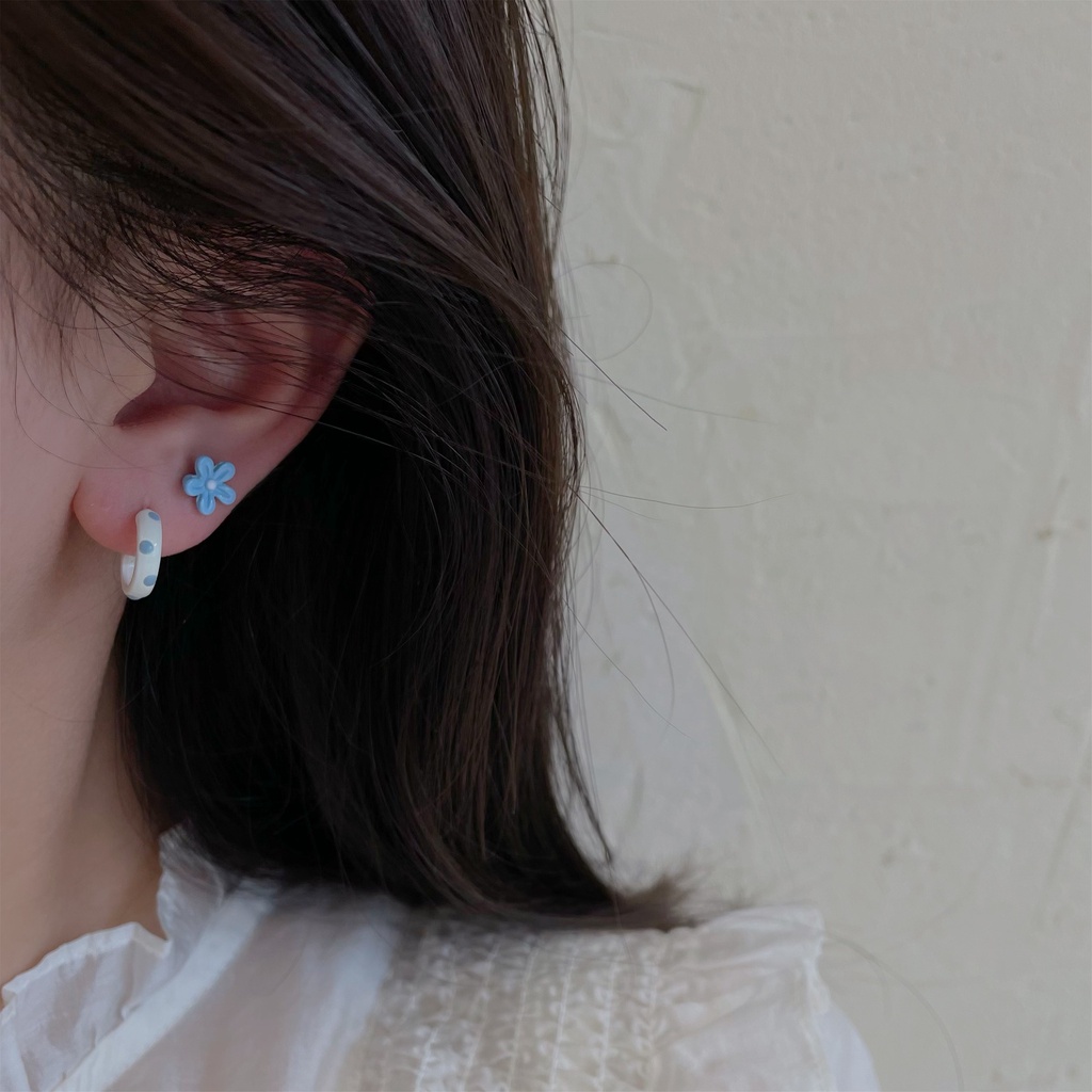 Đôi Bông Tai Dáng Dài Đính Đá Thời Trang Cho Nữ