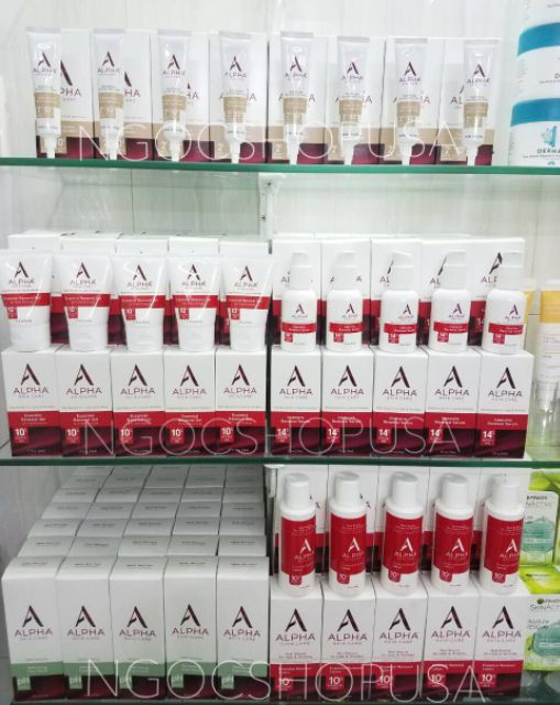 Thanh tẩy da Alpha Skincare 14% Glycolic AHA serum 59ml | BigBuy360 - bigbuy360.vn