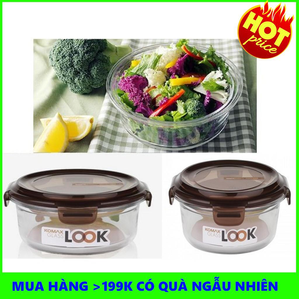 Bộ 2 hộp thủy tinh cường lực Komax Hàn Quốc 560ml&320ml | TẠI HÀ NỘI