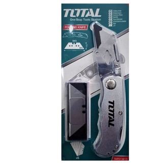 Total dao rọc xếp 61mm kèm 5 lưỡi sk5 tht513613
