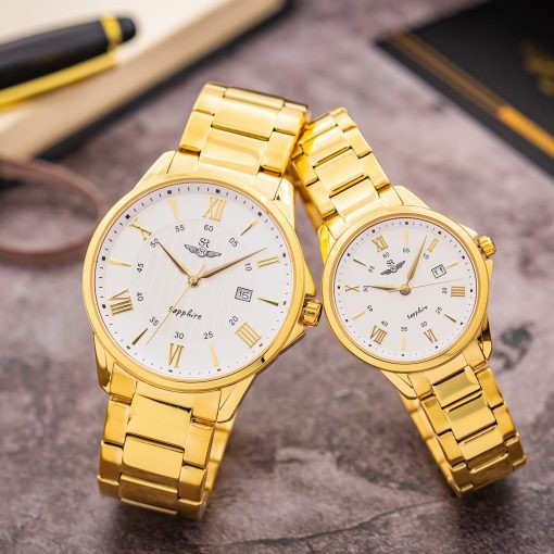Đồng hồ nữ chính hãng SR WATCH SL3006.1402CV mặt mạ màu vàng tinh tế sang trọng quý phái bảo hành 12 tháng toàn quốc | BigBuy360 - bigbuy360.vn