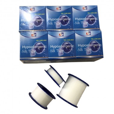 BĂNG KEO LỤA SILKTAPE, BĂNG DÍNH Y TẾ lốc 12 cuộn