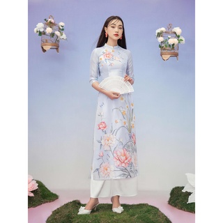 Áo dài tiểu khuê 1ad021xt lep'
