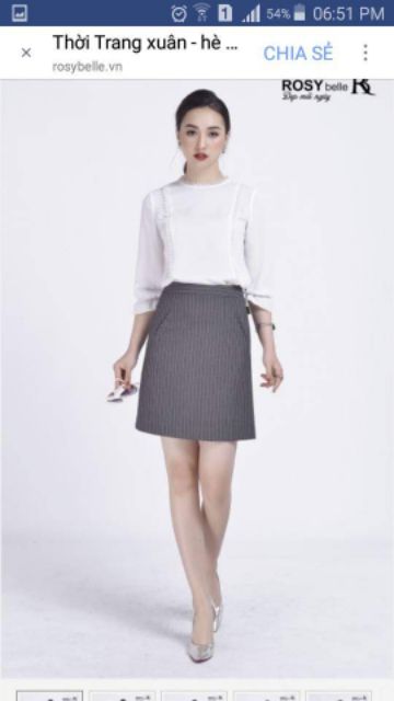 Chân váy Rosy belle size s newtag