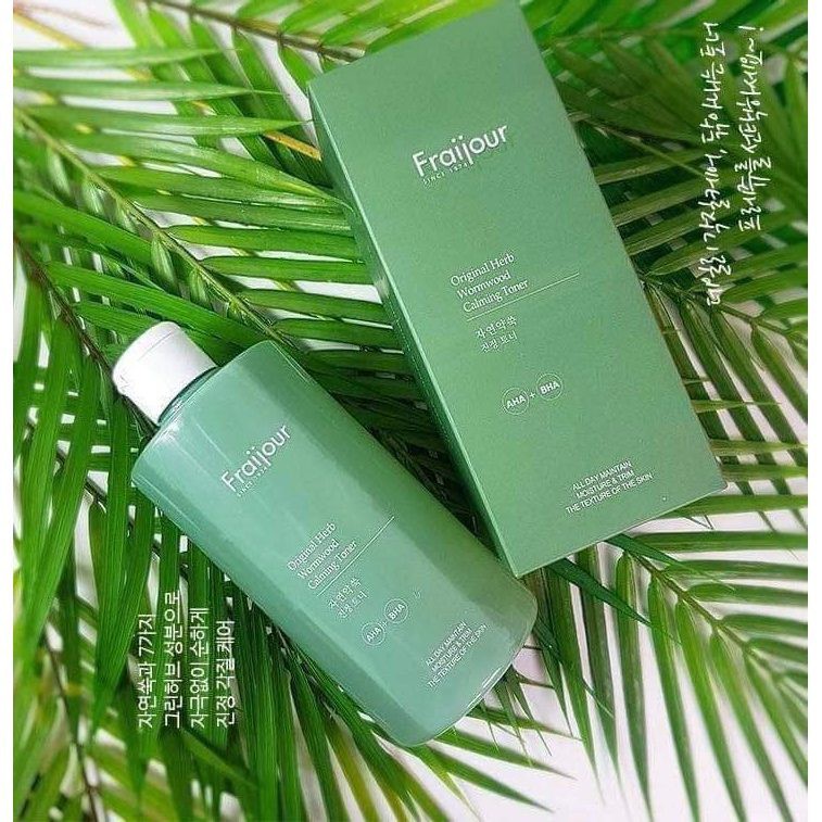 NƯỚC HOA HỒNG FRAIJOUR ORIGINAL HERB WORMWOOD CLARMING TONER 500ML