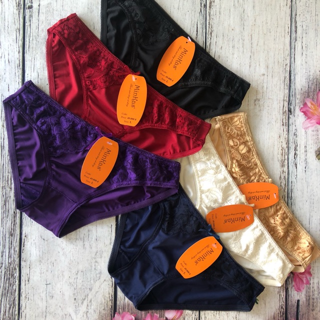 Combo 5 quần thun lạnh phối ren