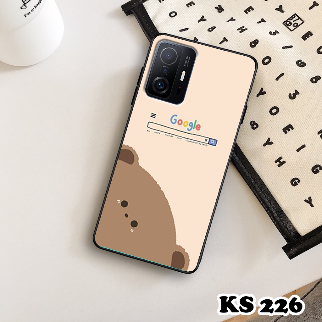 Ốp lưng Xiaomi Mi 11 5G - Xiaomi Mi 11T 5G - Xiaomi Mi 11T Pro 5G - Ốp in hình gấu bear ngộ nghĩnh