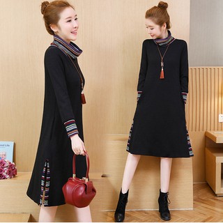 Đầm dáng dài thời trang thu đông cho nữ