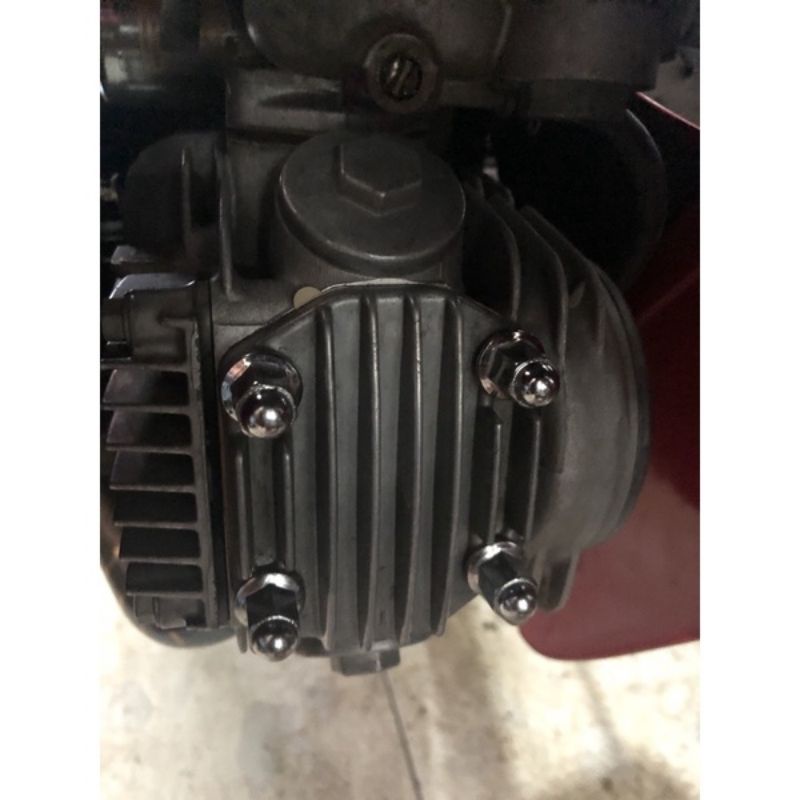 Ốc honda inox 7ly gắn nắp 4 lỗ đầu bò xe wave dream