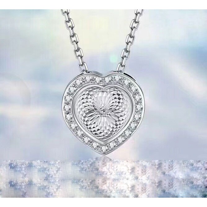 Vòng Cổ Bạc Hình Tim Lấp Lánh Cho Nữ Db1675 - Bảo Ngọc Jewelry
