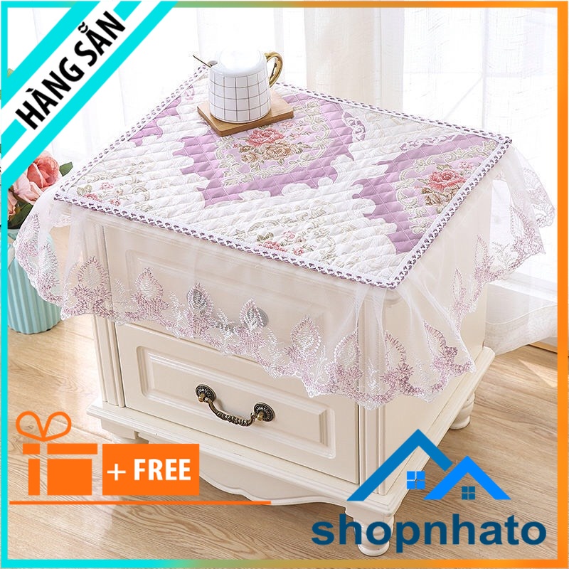 Khăn trải bàn trang điểm,két sắt kích thước 50 x 60 cm