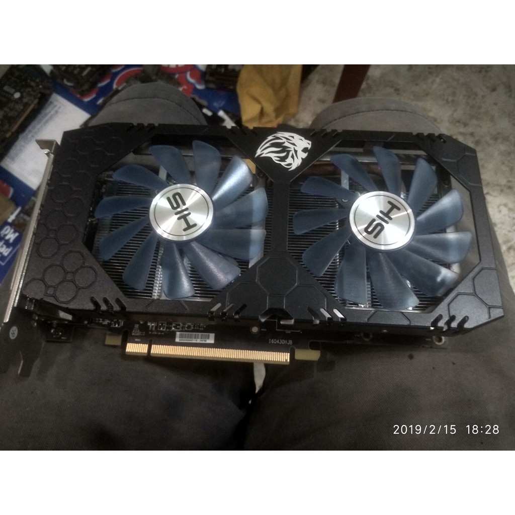 [RẺ VÔ ĐỊCH] Card Màn Hình, VGA HIS RX570 IceQ X² OC 4GB Cũ  Bảo hành 1 Tháng 1 đổi 1 | BigBuy360 - bigbuy360.vn