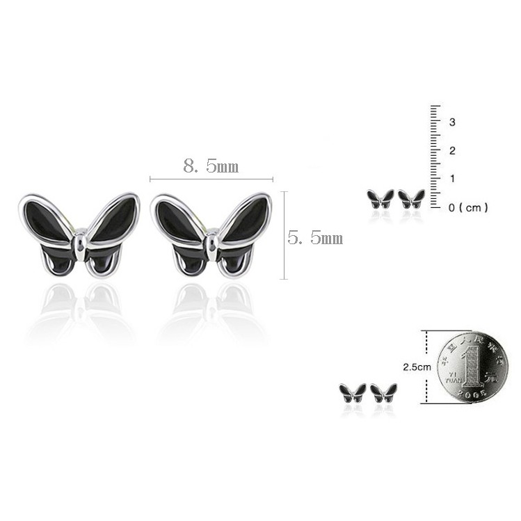 Bông tai họa tiết bướm M42