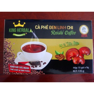Cafe đen Linh chi hoà tan (King Herbal)