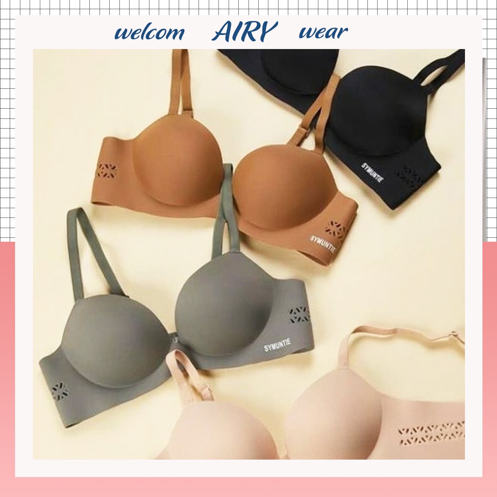 Áo Lót Su Non Đệm Bàn Tay Nâng Ngực, Áo Lót Nâng Ngực Airy Wear Cao Cấp 21A026
