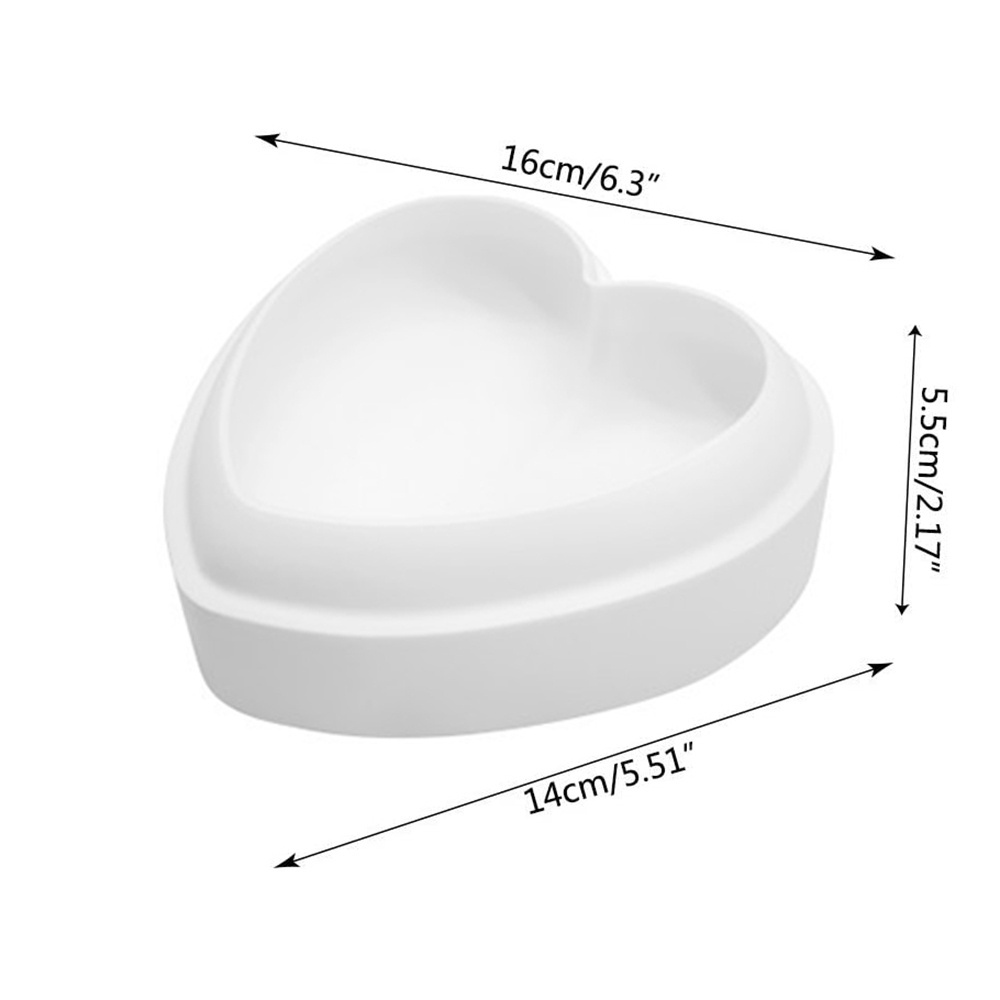 Khuôn silicone làm bánh mousse/món tráng miệng bằng silicone cấp thực phẩm 3d nhiều màu sắc tiện lợi cho nhà bếp