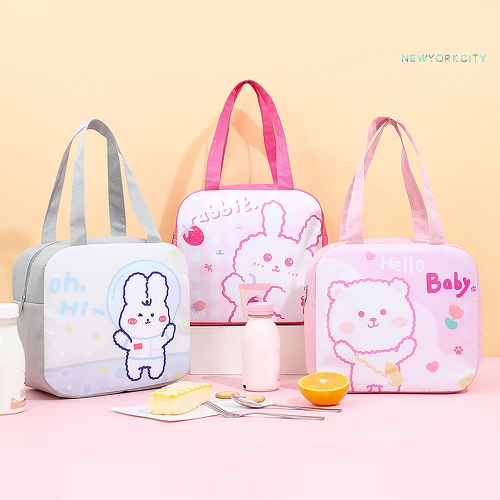 Túi Đựng Hộp Cơm Trưa NYC Cách Nhiệt Chống Thấm Nước Dễ Dàng Mang Theo Đi Cắm Trại/Đi Biển