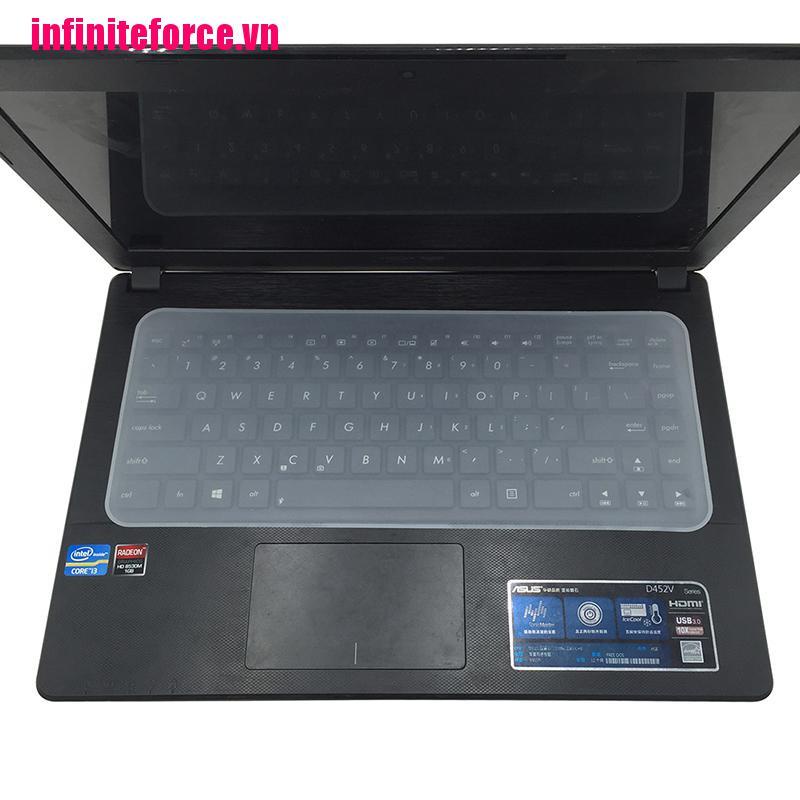 Miếng Lót Bàn Phím Silicon Trong Suốt 13 &quot;14&quot; 15
