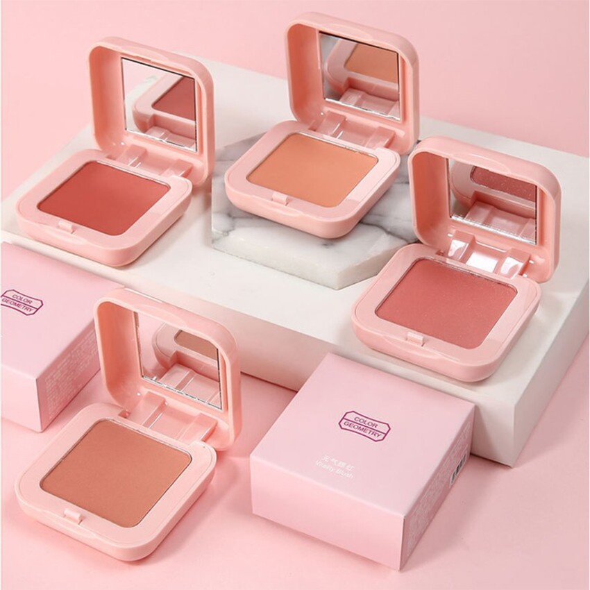 Phấn má hồng đơn sắc Lameila Blusher Color Geometry GALA HOME