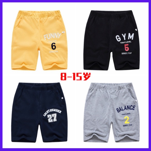 Quần short bé trai  quần thun họa tiết thể thao cho bé quần cotton hàng xuất