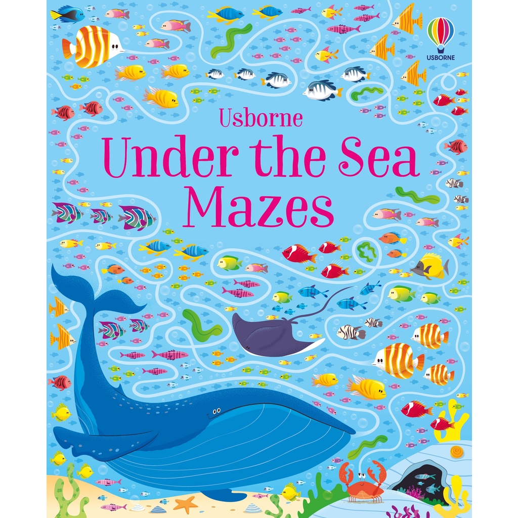 Sách - Bộ ghép hình Book and Jigsaw Under the Sea Maze