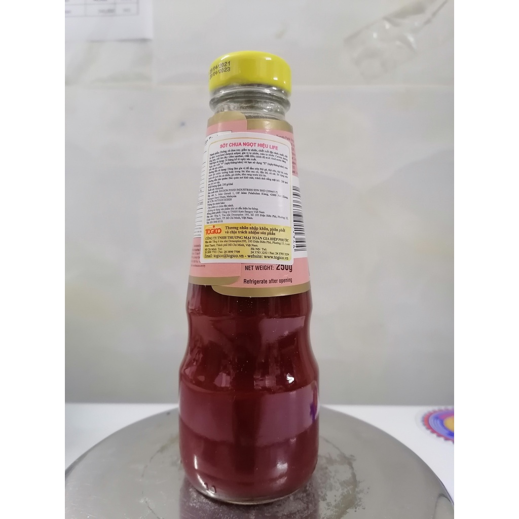 [250g - SWEET] Xốt chua ngọt [Malaysia] LIFE Sweet &amp; Sour Sauce (halal) (tgc-hk)
