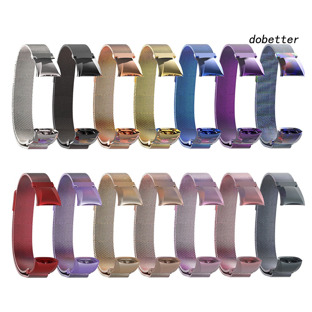 Dây Đeo Inox Thay Thế Cho Đồng Hồ Thông Minh Huawei Honor Band 4 / 5