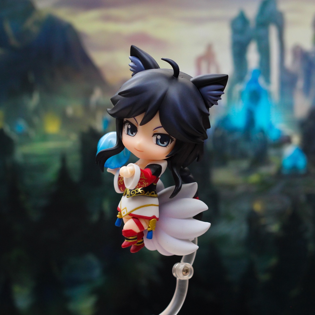 Mua M H nh LoL Ahri Nendoroid 10cm M H nh LoL Chibi Ch nh H ng Riot 