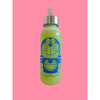 💎BÌNH THỦY TINH 330ML DORAEMON
