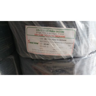 Dây cable saicom 2 lõi 1 tim đồng