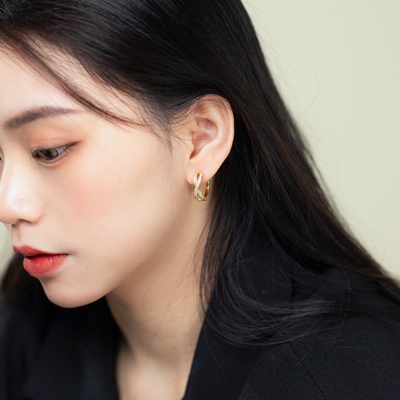 Khuyên tai nữ lá đỏ nữ sành điệu mạ vàng H041 H042 bảo hành 6 tháng ko đen gỉ