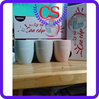 Bộ ly sứ cao cấp nescafe