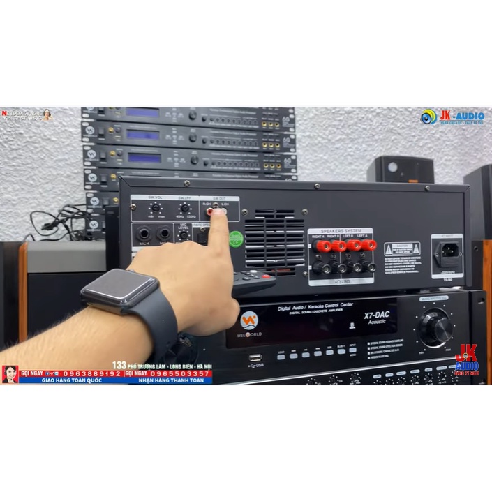 Đẩy Liền Vang Weeworld X7 DAC