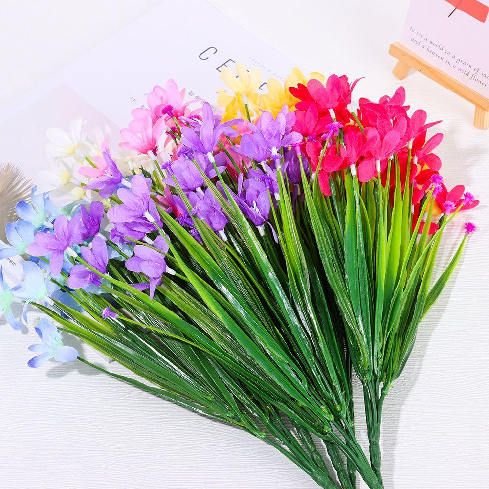 KUNHEV Hoa Mẫu Đơn Giả 7 Nhánh Bằng Lụa Trang Trí Nhà Cửa Mới