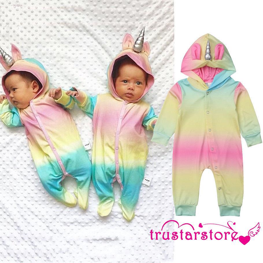 Bộ áo liền quần hình kỳ lân xinh xắn dành cho bé