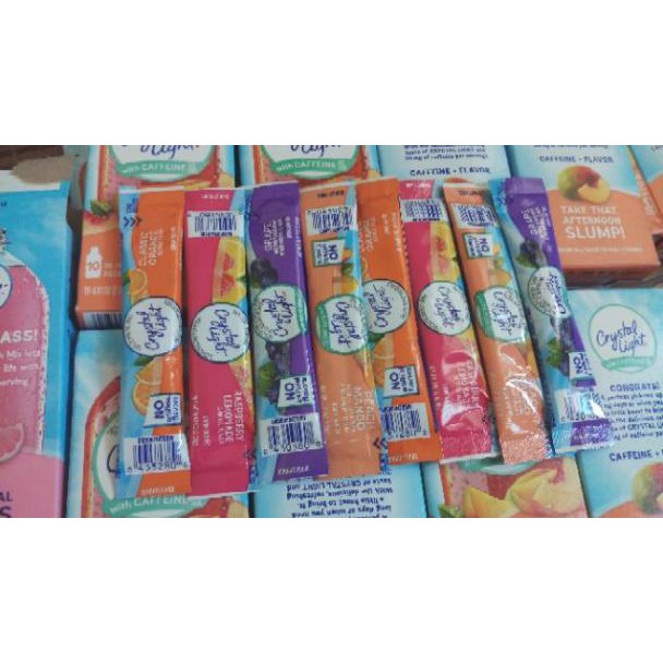 10 gói Crystal light mix vị - Healthy