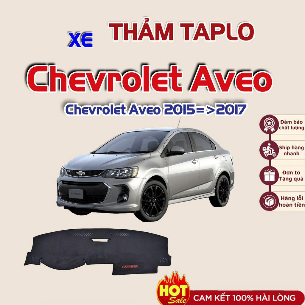 Thảm taplo xe Chevrolet Aveo 2015 2016 2017