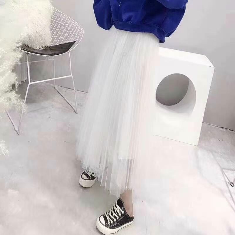 Chân váy xòe dáng dài công chúa von nhiều lớp đẹp | BigBuy360 - bigbuy360.vn